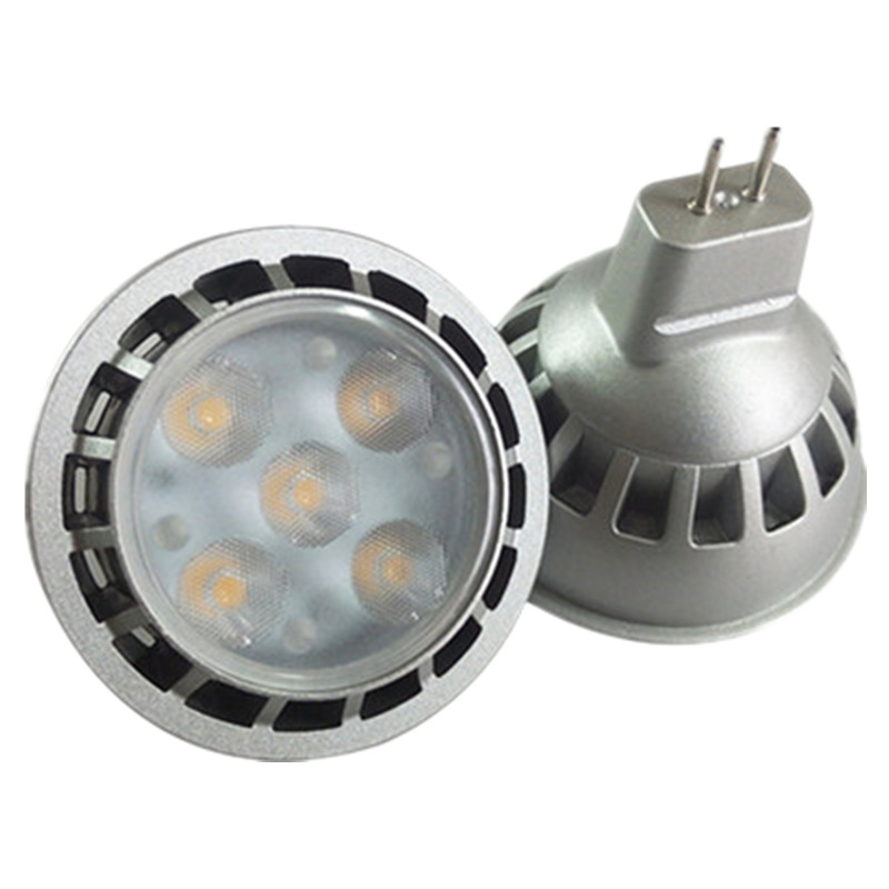 Projecteur à intensité variable LED 3030 Spot Ampoules 5W GU10 E26 E27 Ampoule 24/36 degrés Angle de faisceau 110V 220V Downlight