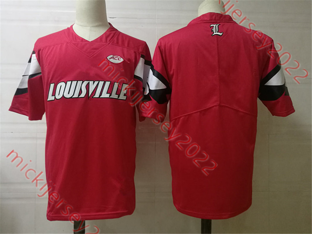 Custom Louisville Cardinals Football Jersey 35 Антонио Уоттс Остин Коллинз Дез Мелтон Джошуа Блэк Сэм Секресест Брок Трауз