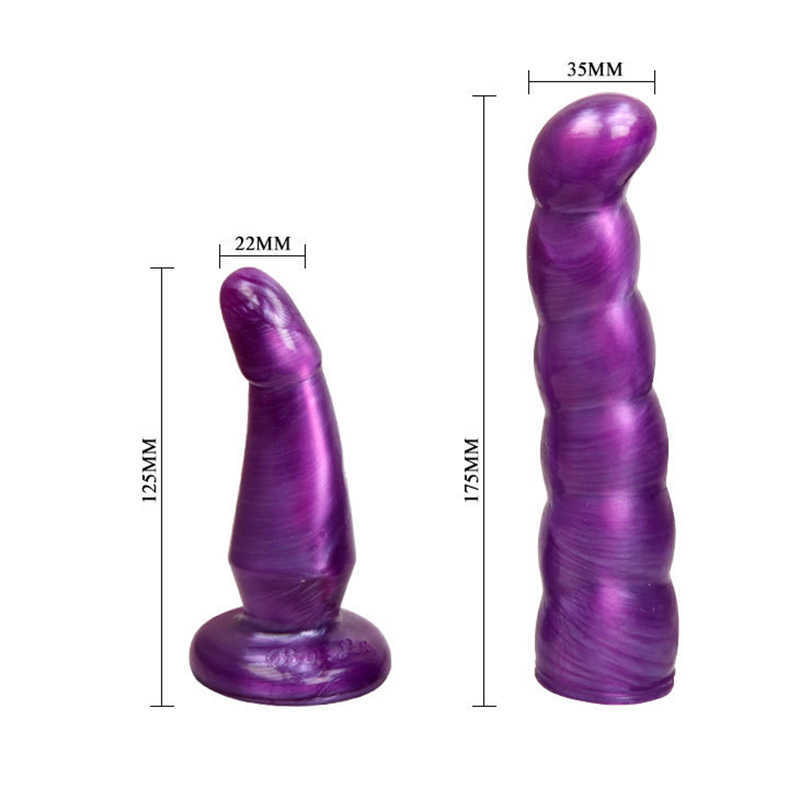 Kosmetyki lesbijki na majtki podwójne realista dildo uprzężę pasek Pasowanie masturbatorów sztuczne penis sexy zabawki dla kobiet maszyn