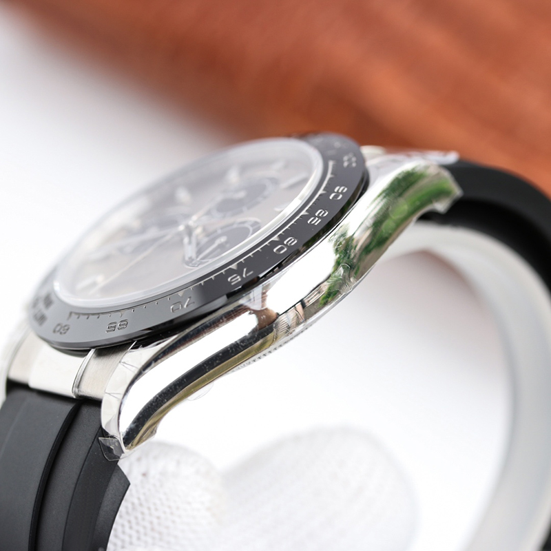 Uhr Automatische Mechanische 7750 Uhrwerk Männer Armband 40mm Business Saphir Armbanduhr Edelstahl Armband Montre De Luxe F253G