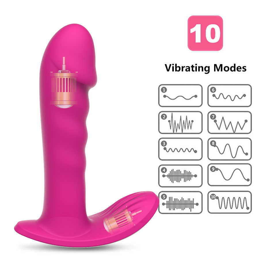 Articoli di bellezza Vibratore indossabile Doppio stimolatore sexy G Spot Clit Telecomando Mute Invisible Butterfly Mutandine Vibranti Dildo Vibratori