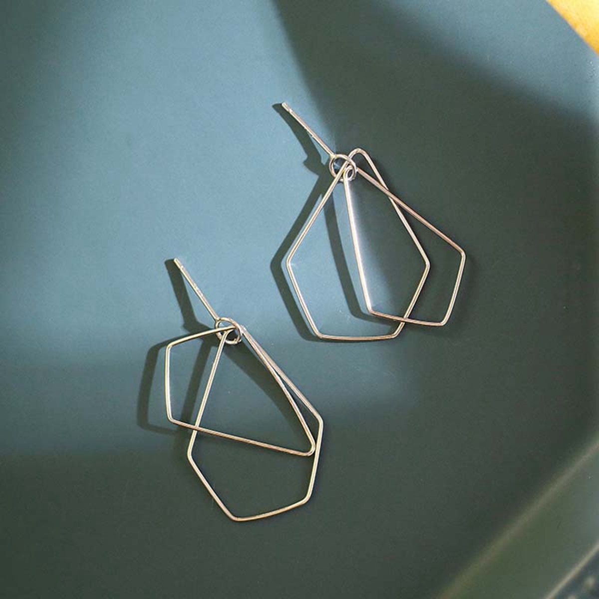 Simple Geometric Dangle Drop Earrings For Women Fashion Party Jewelry Gift