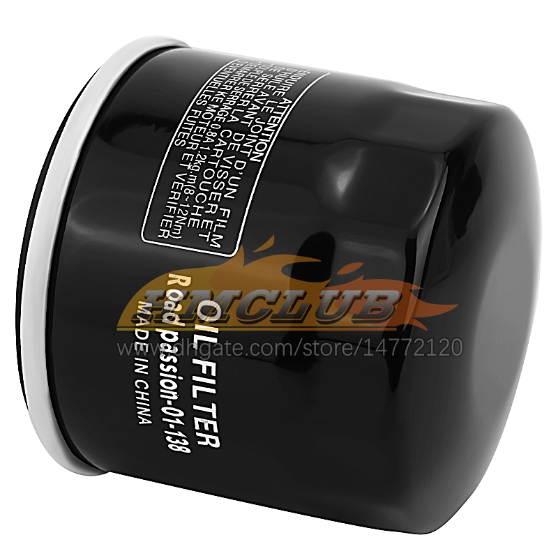 Motorcykelgasbränsleoljefilter för Suzuki GSXR1300 Hayabusa GSXR 1300 1300cc 2014 2015 2016 17 18 19 Moto Bikes Motorer Systemdelar Renare Oil Grid Filters Universal