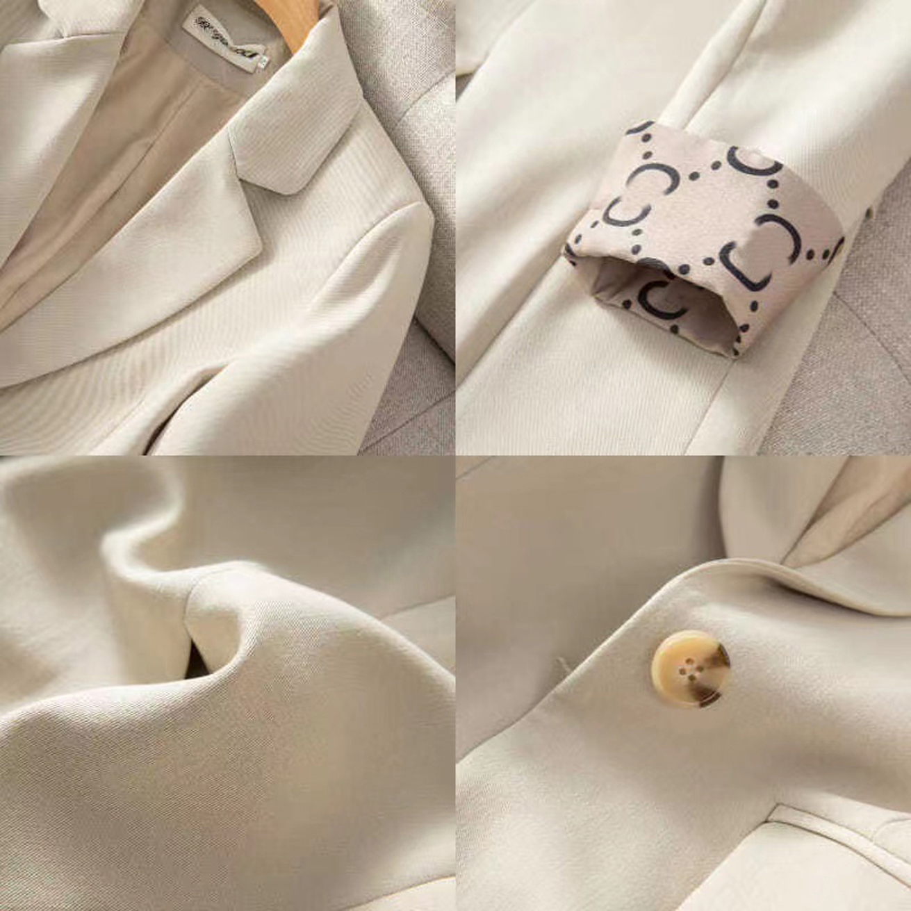 مصممة النساء بليزرز ملابس مع رسائل الربيع الجديدة توبس e91