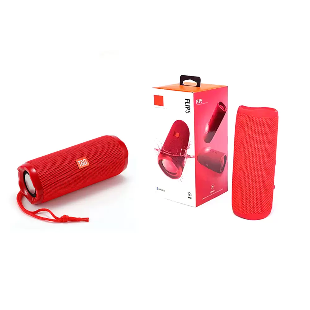 Haut-parleur Bluetooth Flip 5 Mini haut-parleurs de caisson de basses étanches extérieurs sans fil portables prenant en charge la carte USB TF