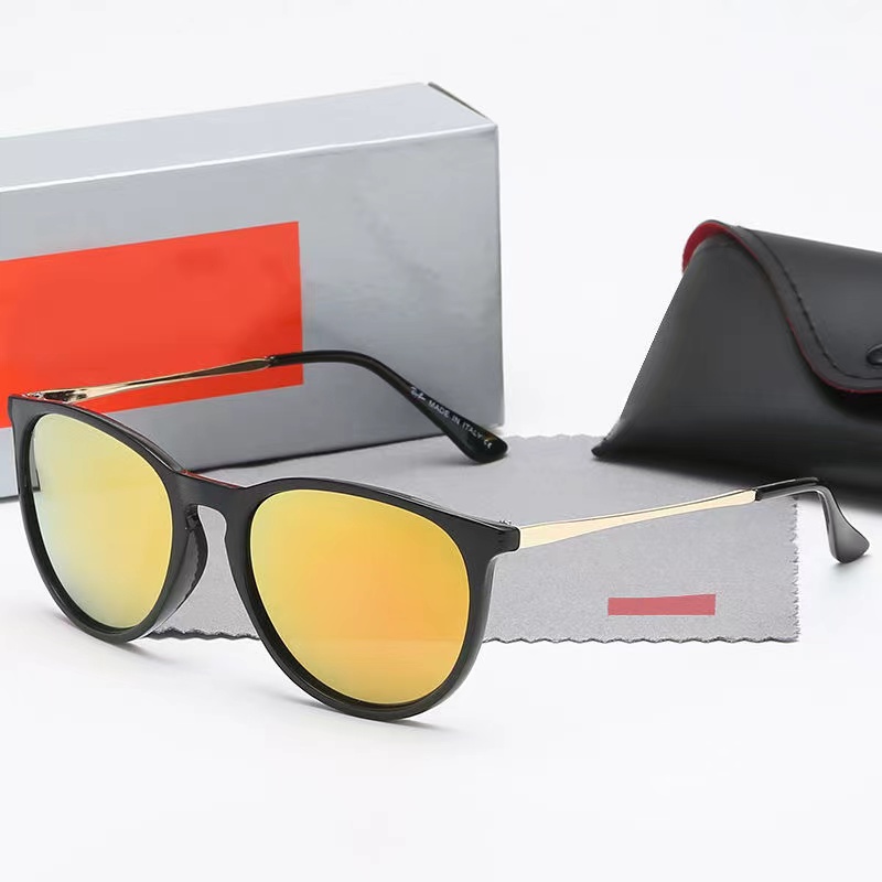 Marke verbietet Damen-Sonnenbrillen, Herren-Sonnenbrillen, Lichtband 4171, Farbverlauf, polarisiert, modische Retro-Brillen