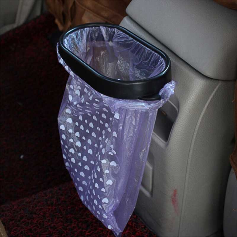 Car Organizer Trash Bag Rack Rubbish Bin Hanger Frame Garbage Bag Hanging Frame Bucket Universal Home Car