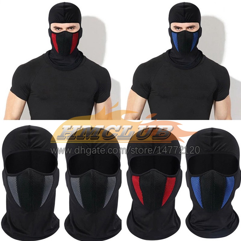 Ademende motorfiets vol gezicht masker motor fietsen fietshelm maskers motorcross helmen buitenkap moto riding nek gezicht masker