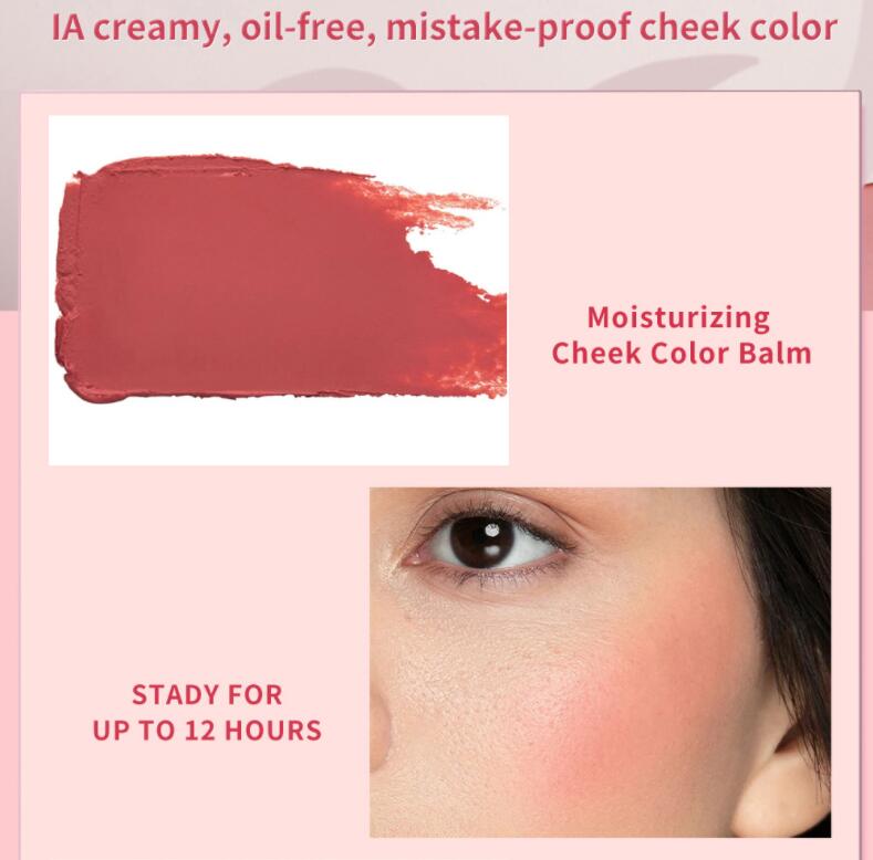 HANDAIYAN BLUSH STICK Contour du visage hydratant Chubby Blusher Stick Cherry Shades