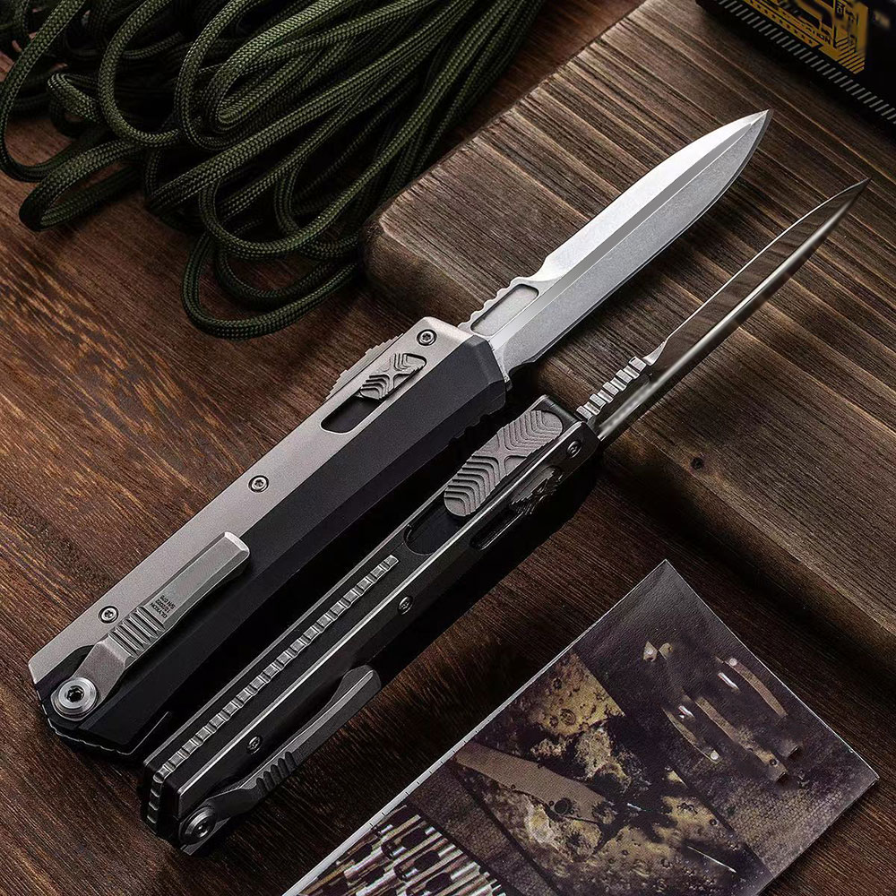 2023 MT Snake Deity Auto Knife D2 Blade T6061 Aviation Aluminium Hendle Camping Hunting Outdoor Tactical Pocket Knives EDC Tools