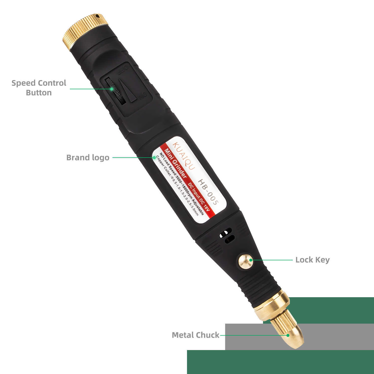 5 -скоростная регулируемая электрическая буриль Dremel Grinder Граверная ручка Mini Rotary Tool Machine Подробнее