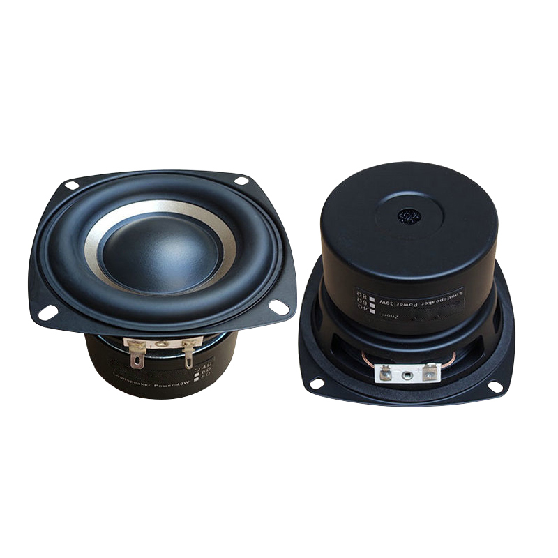 Portable Speakers Subwoofer 100W 4 Inch Bass 4Ohm 8Ohm 4 Layer Voice Coil For Car Audio Home Theater DIY 221101