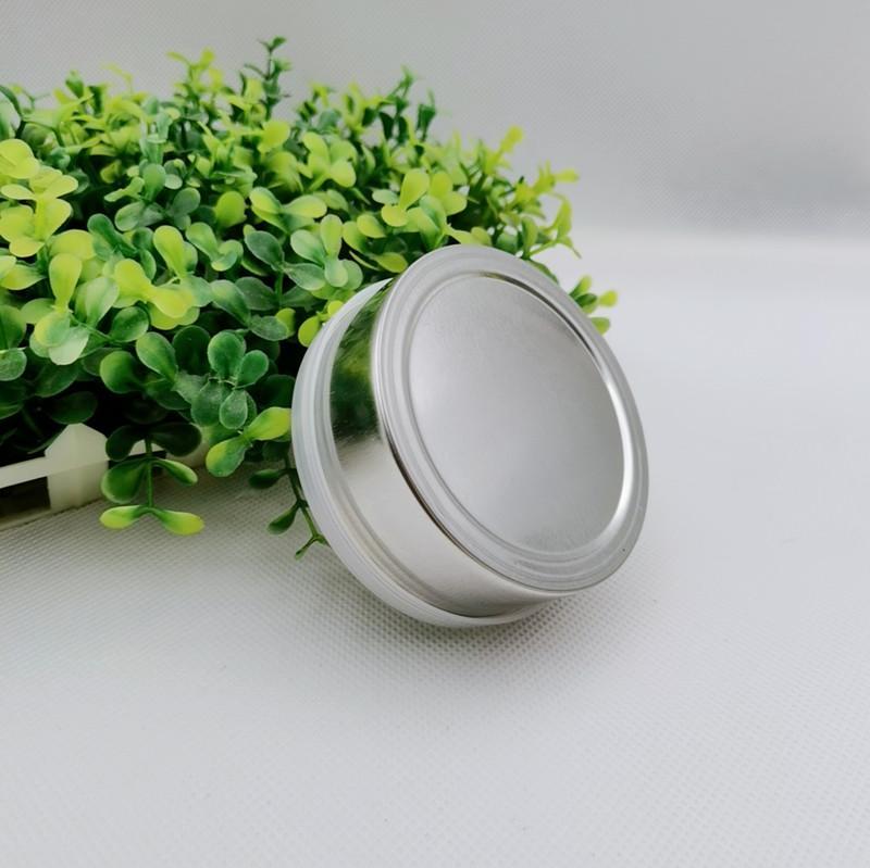 Smoking Accessories Packaging Bottle Child Resistant Dry Herb Empty Box Tin Cans 73 23mm OEM Stickers 3.5g Smell Proof Food Can Hand Sealed Bottom Push Flower Jar