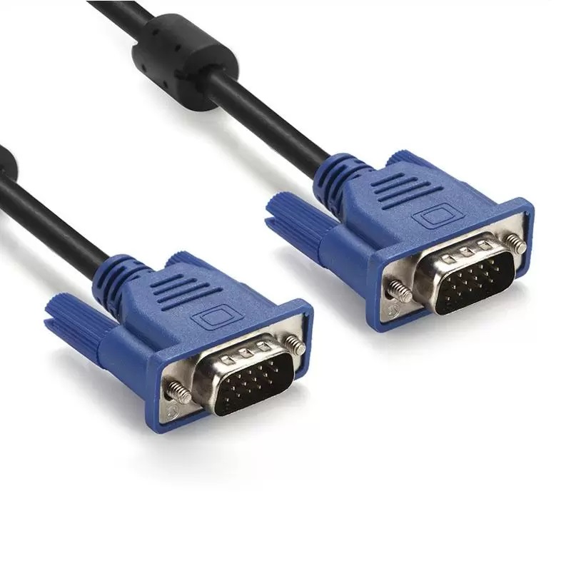 1,5 m de 5ft Cabos de computador HDB15 15PIN VGA Male para VGAs Cabo para Monitor de TV Cabo de Extensão