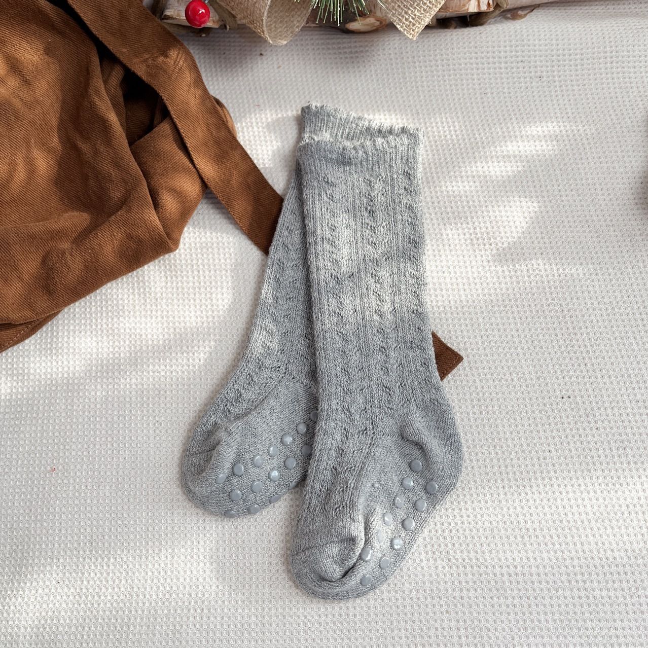 Ins Spanische Kindersocken Säuglingsbabystrumpfwaren Socke Herbst Winter Dicker Stil Kinderstrümpfe