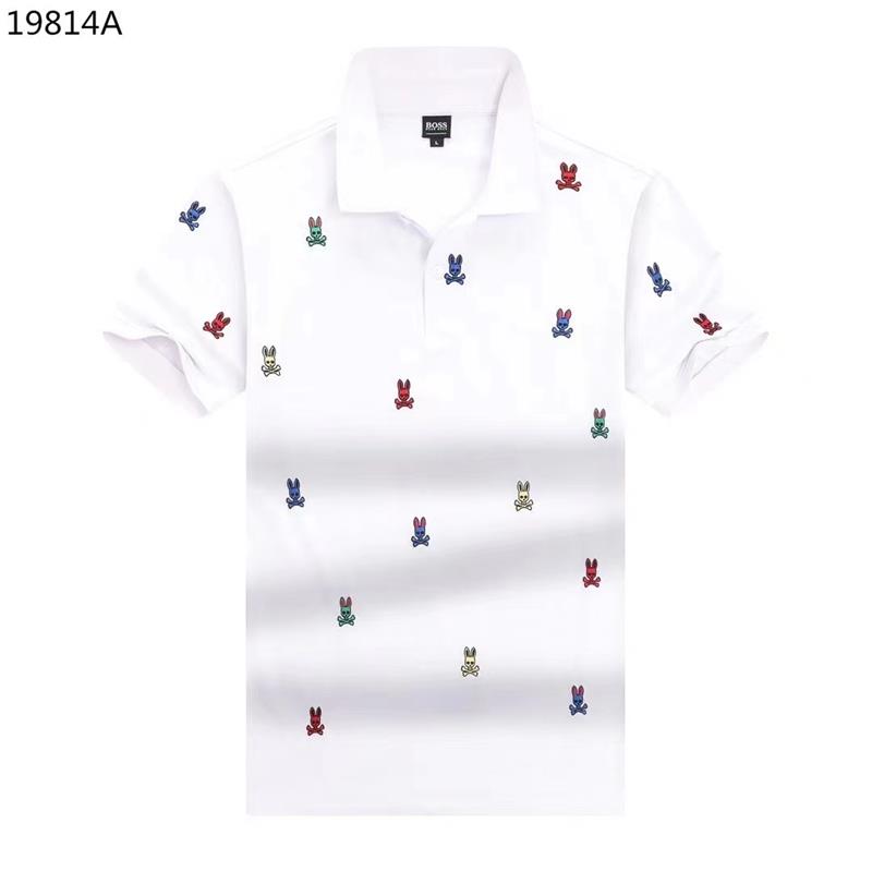 2023 Polos de diseñadores para hombres y mujeres Dos letras Estampado de acuarela Casual Moda de alta calidad Hombres Wild Top es CoffeeM-3XL