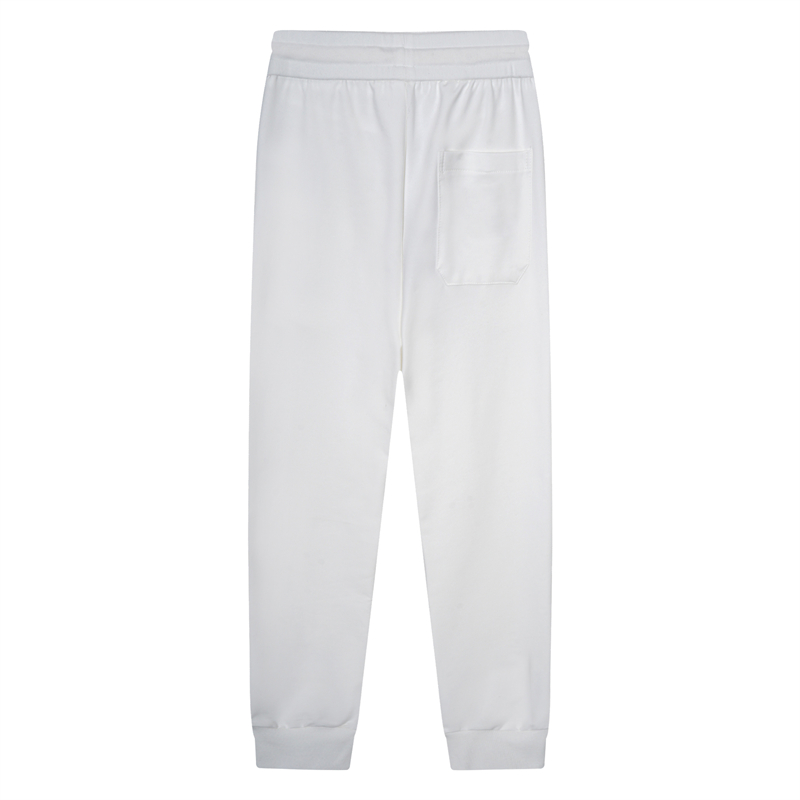 Erkek spor pantolon mektup damgası markası elastik kemer bağları pantolon ağır pound çift eğlence koruyucular tasarımcı
