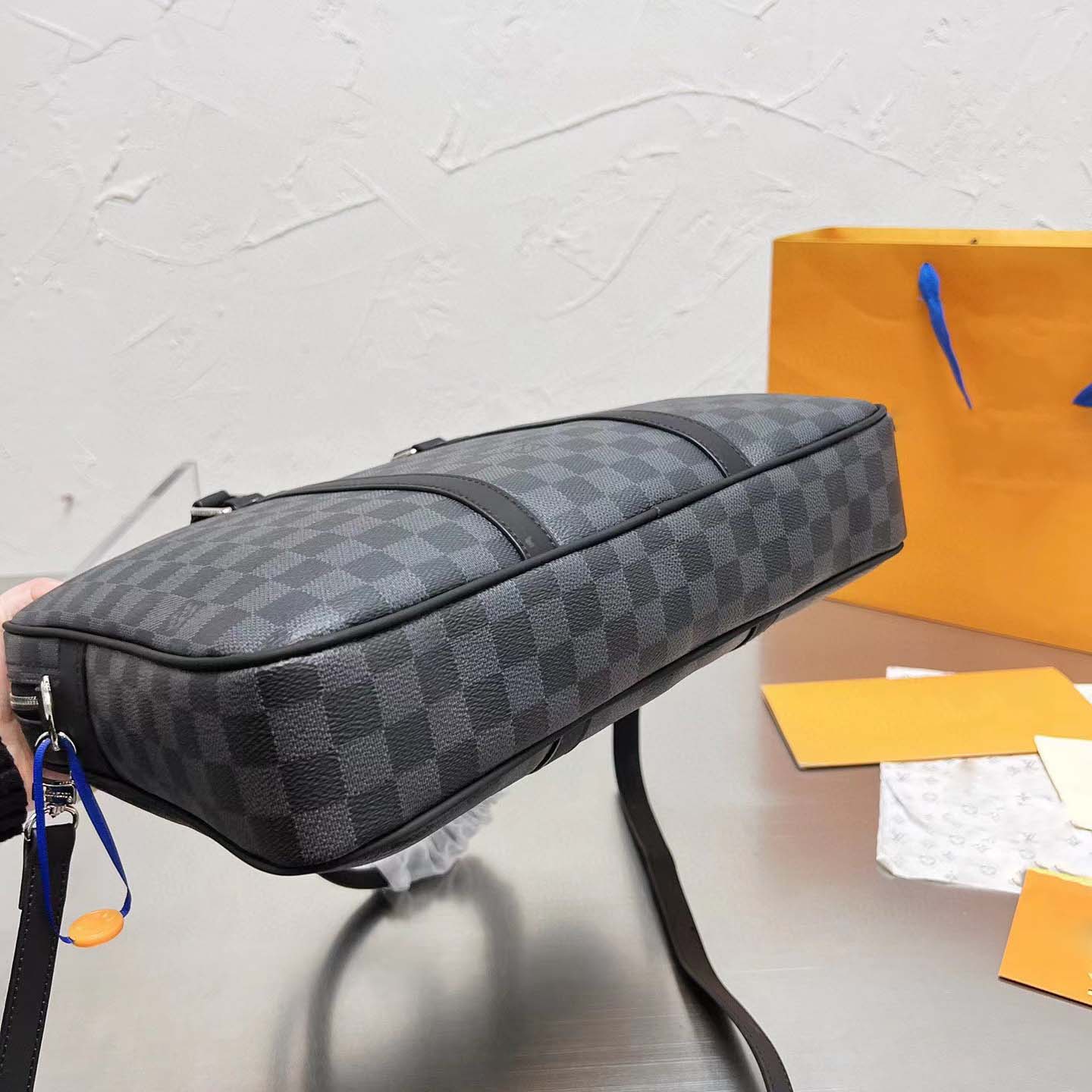 designer di lusso borse valigetta uomo business pacchetto hots vendita borsa laptop borsa in pelle messenger borse a tracolla ad alta capacità borse Versatile buono bello