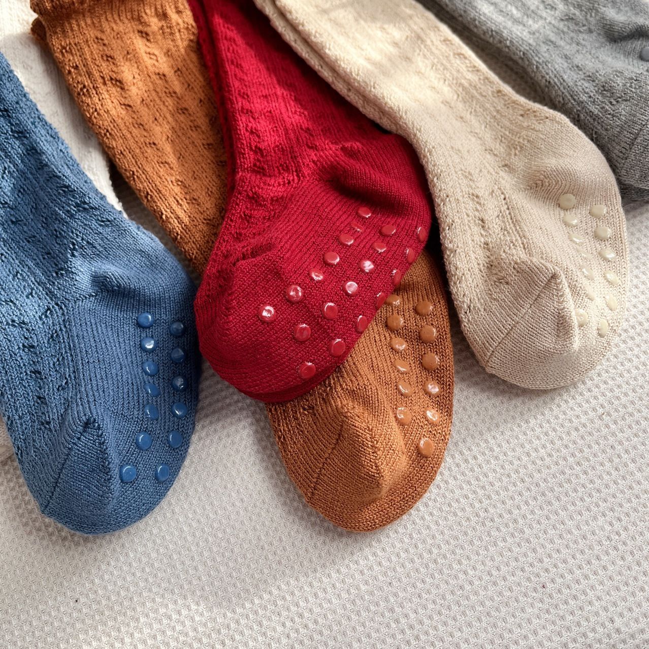 Ins espagnol chaussettes pour enfants infantile bébé bonneterie chaussette automne hiver Style épais enfants bas