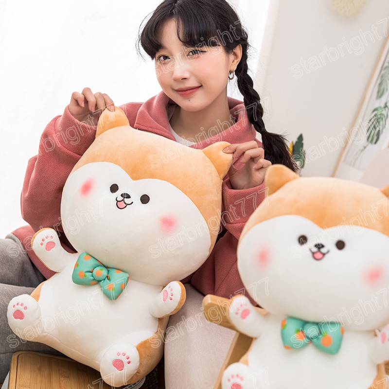 25/30/40 centimetri Bella Grasso Shiba Inu Cane Giocattoli di Peluche Farcito Morbido Kawaii Animale Del Fumetto Cuscino Bambole regalo I Bambini Del Bambino Dei Bambini