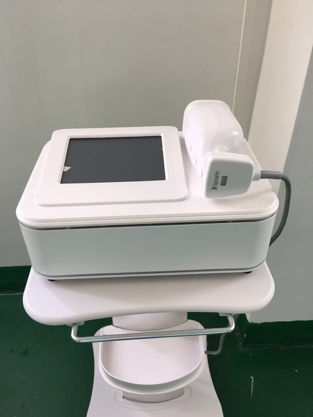 Ultrasuono Hifu Ultrashape Liposonix Cavitazione Delitazione Delitazione Liposuzione Portante Spa Clinica Usa Attrezzatura di bellezza ad ultrasuoni Sistema di serraggio della pelle Hifu