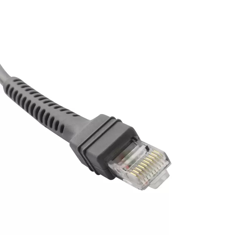 100 stcs USB 2m rechte lijngegevenskabel voor symbool LS2208 LS4208 DS6708 LS1203