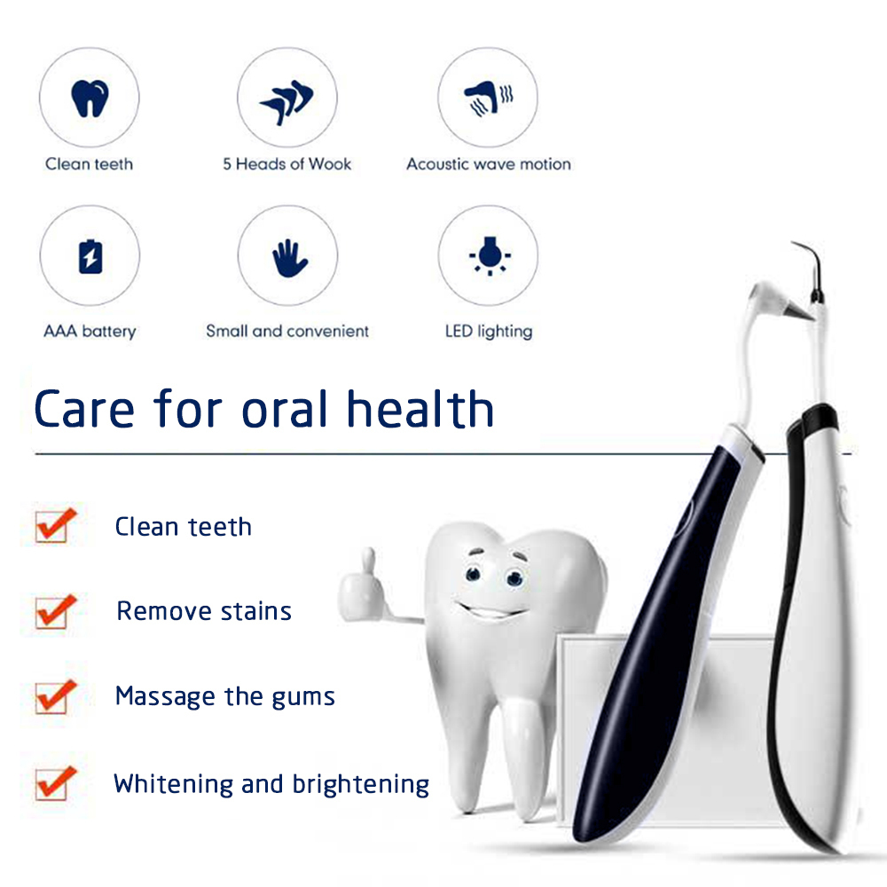 Autre hygiène bucco-dentaire irrigateur à ultrasons calcul dentaire dissolvant de tartre nettoyant pour taches de dents blanchiment des dents outils de nettoyage 221101