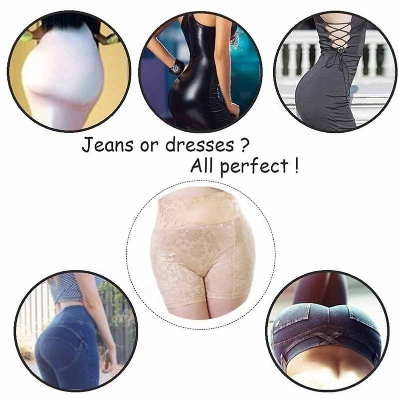 Femmes Shapers Femmes Sexy Push Up Culotte Rembourrée Lady Faux Ass Sous-Vêtements Dentelle Fesses Shaper Butt Lifter Hip Enhancer Intimates 221102