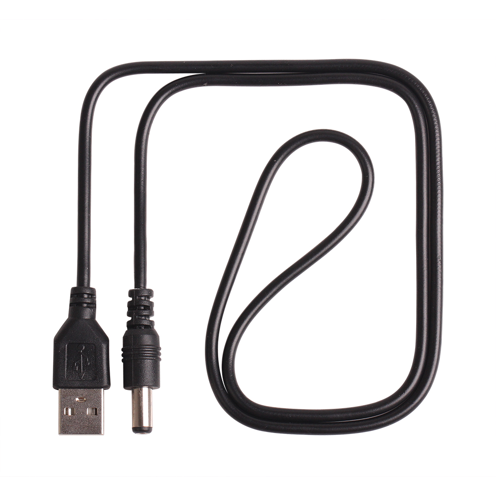 USB A mâle vers DC 2.0x0.6/2.5x0.7/3.5x1.35/5.5x2.1mm, prise d'alimentation, câble de connecteur
