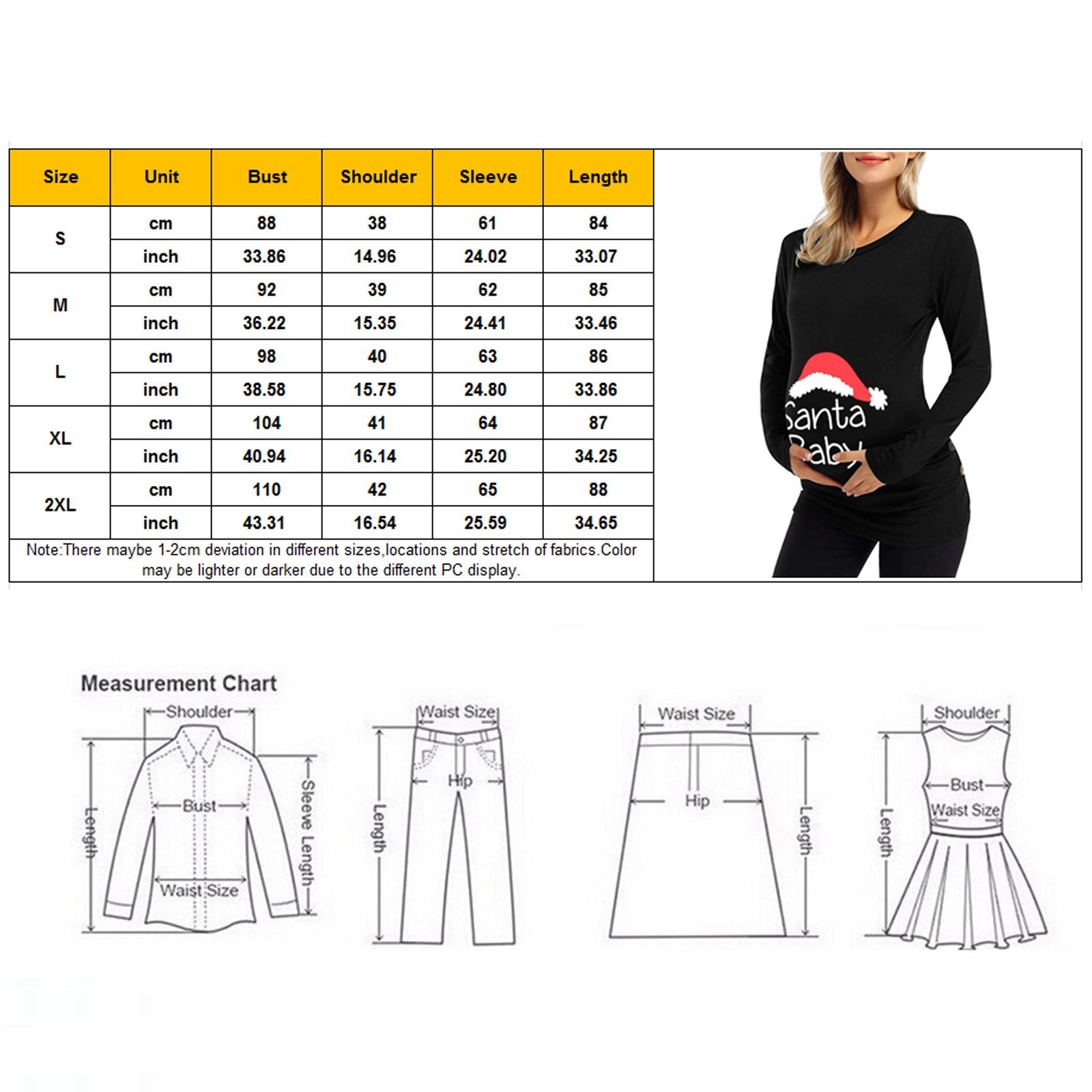 Sleep Lounge Christmas Womens Maternity T Shirt Graviditet Casual Long Sleeve Letter Print T Shirt Tunic Top Dress Vetement Maternite 221101