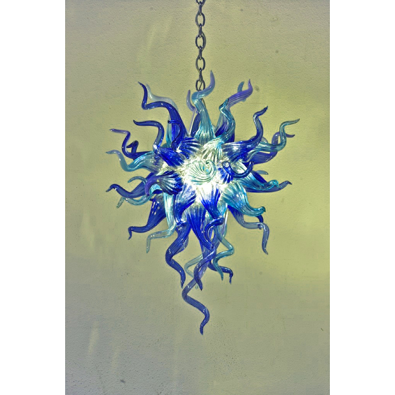 Italien Design Deckenlampen Handgeblasenes Glas Kronleuchter Licht CE UL Borosilikat Murano Stil Glas Kronleuchter Kunst Mini Schlangenform Hängende Dekoration LR374