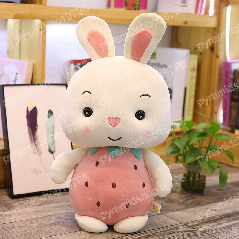 23 cm carino frutta maiale animali bambola morbida farcita Kawaii maiale giocattoli di peluche bambini regalo di compleanno giocattolo placare il bambino