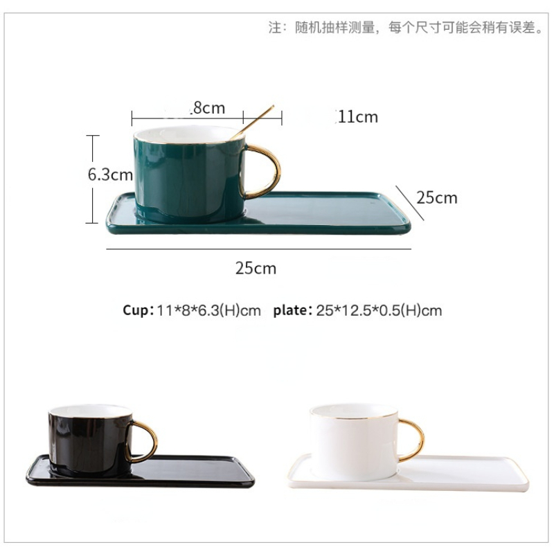 Mugs McJ Modern Ceramic Cup Coffee Gift Set Water Mok Office 18