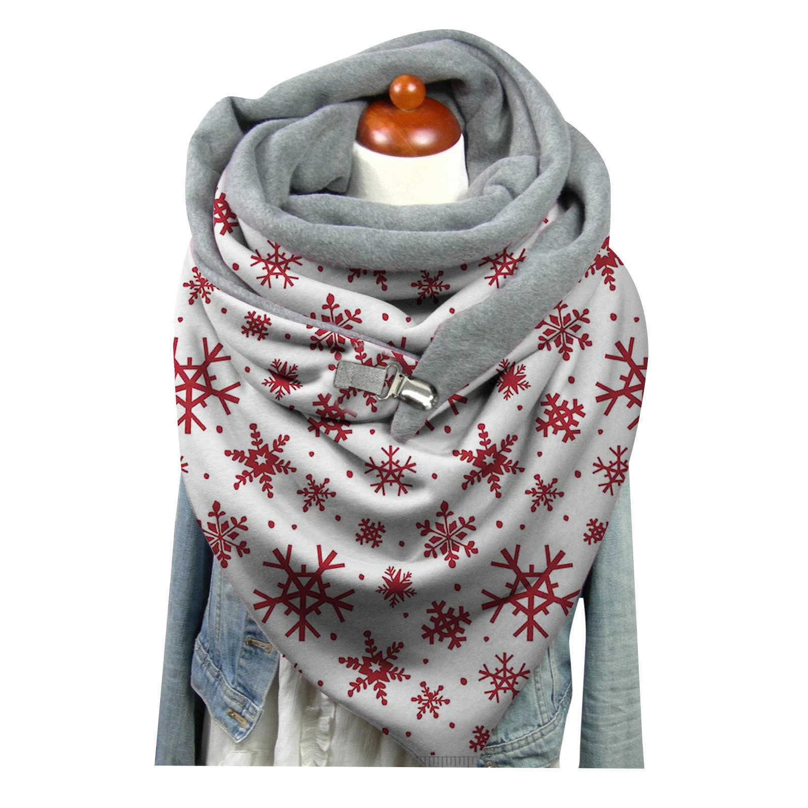 Sciarpe stilista sciarpa la stampa invernale bottoni di stampa morbida a sciabbi casual caldi donna di lusso y2211
