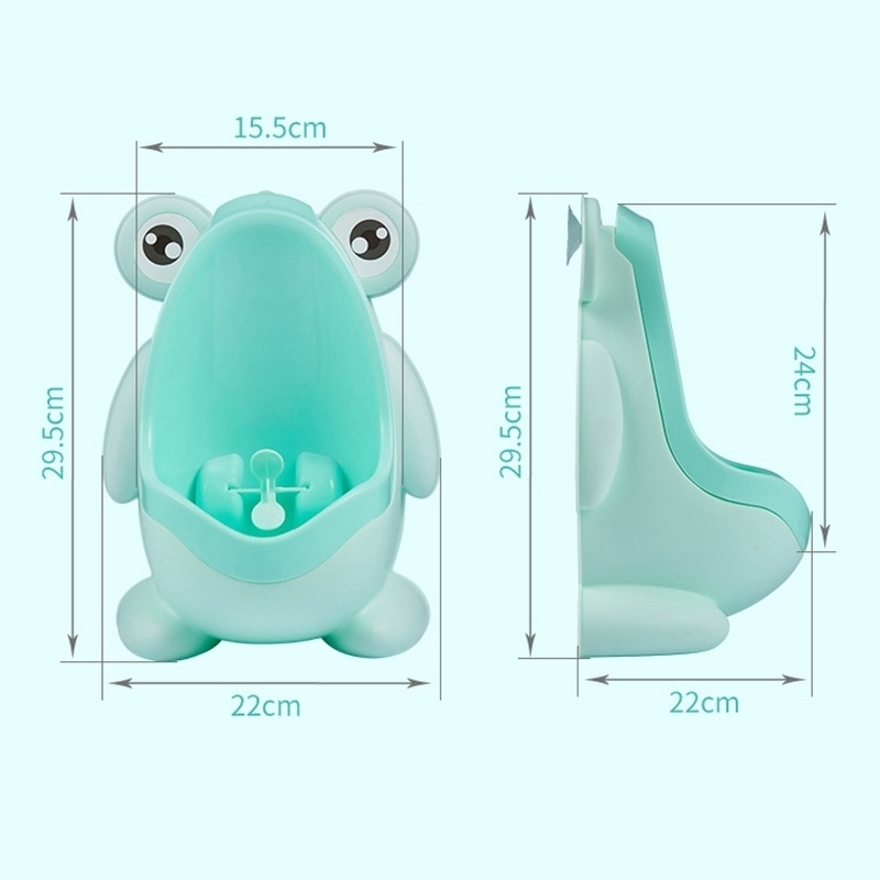 Sitzbezüge Baby Frosch Töpfchen Toilette Urinal Kinder Training Jungen Pee Säugling Badezimmer Wandmontage Mädchen Reisen 221101