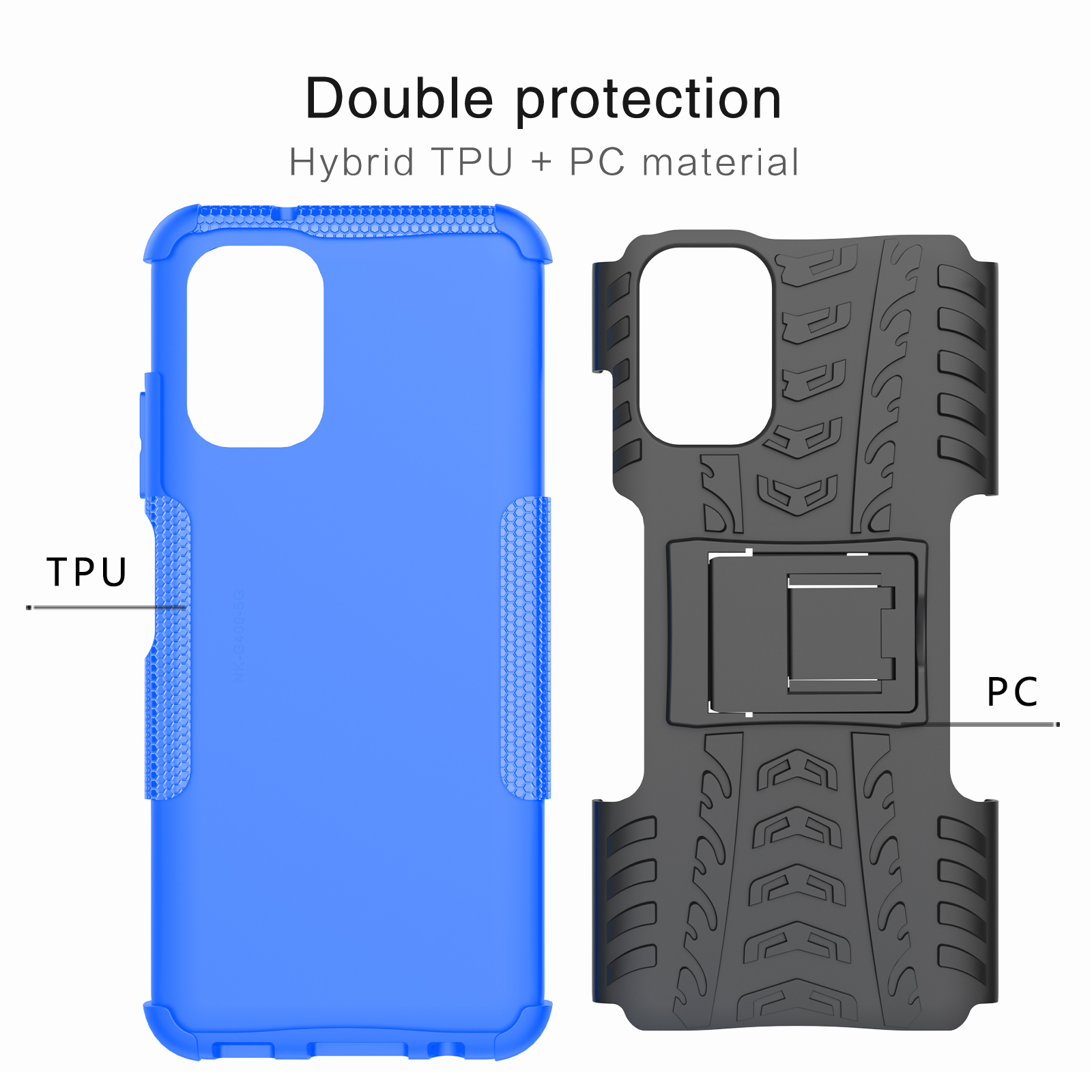 Armor Silikonfälle für Nokia G400 G300 G100 G21 G11 Case Ring Ständer Hartschutz Abdeckung 8662301