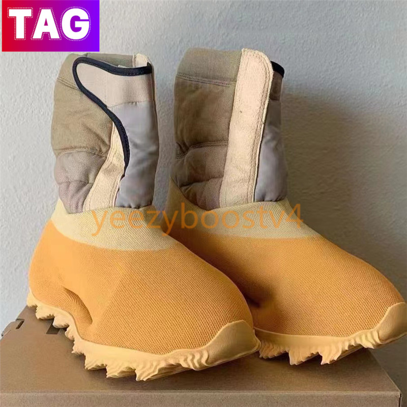 Top NSLTD Boots Knit RNR Boot Sulphur Designer heren kniehoge winter snowbooties sokken speed sneaker Kaki heren damesschoenen waterdichte warme schoen casual sneakers