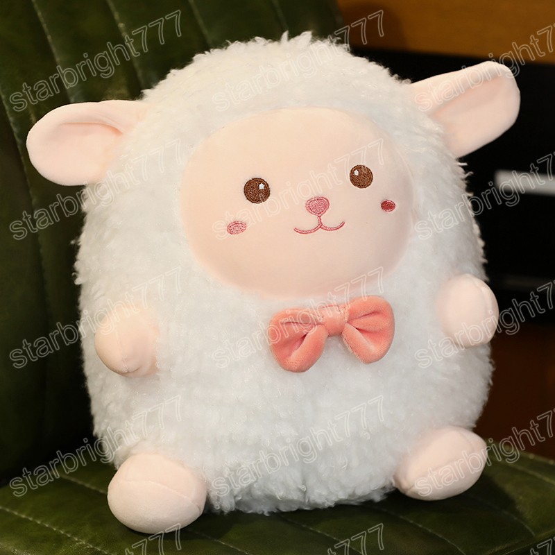 Cute Chubby Fat Sheep Giocattoli di peluche Peluche Agnello Bambola Cuscino morbido Baby Kids Girls Kawaii Regalo di compleanno Decorazione della stanza del divano