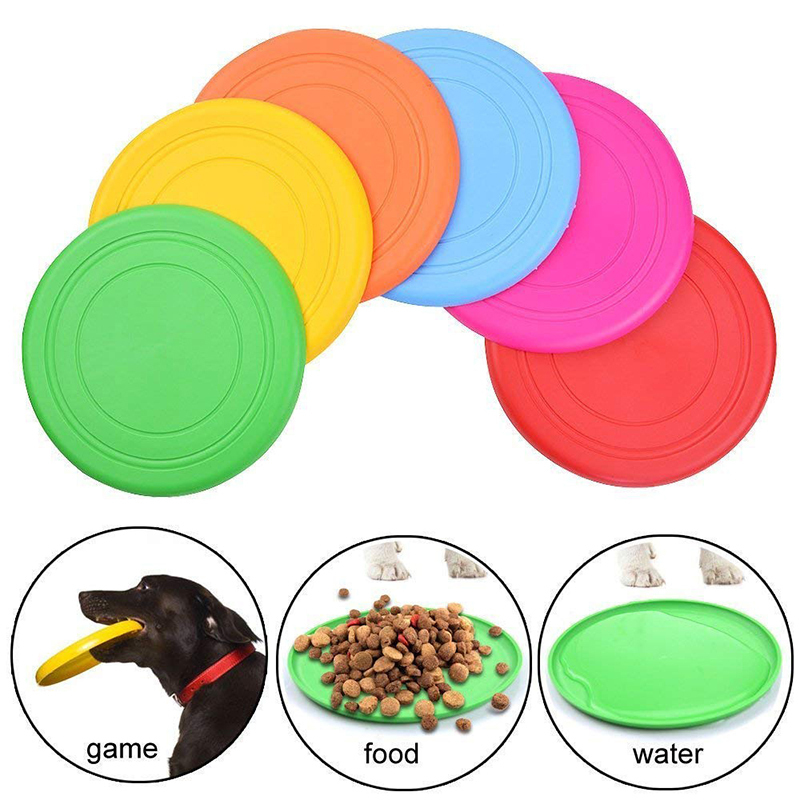 Jouets pour chiens à mâcher jouets à mâcher interactifs pour chiens résistance morsure en caoutchouc souple chiot jouet pour animaux de compagnie pour chiens produits de formation pour animaux de compagnie disques volants pour chiens 221102