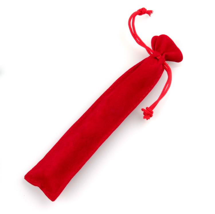 Творческий дизайн плюшевый бархатный карандаш держатель сумки с одной пером корпус с ручкой с веревочной офисной школой писать поставки рождественский подарок SN66
