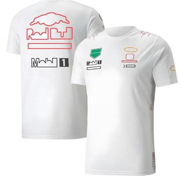 Herrt-shirts F1 racing t-shirt Nytt sommarlag kort ärmskjorta anpassad xmtm