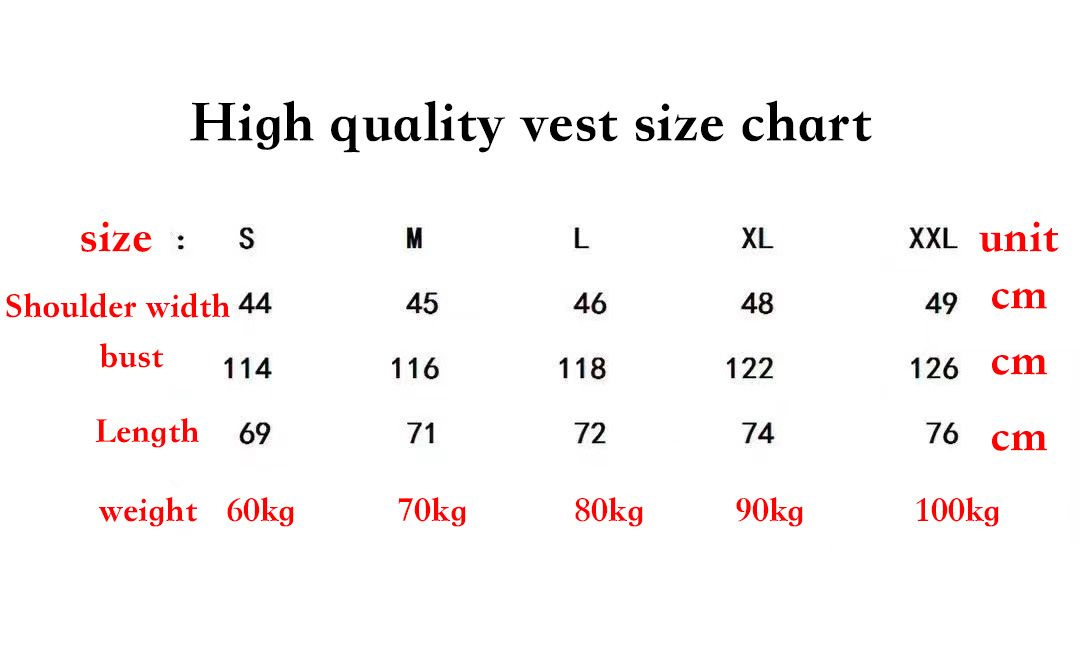 Men's Vest waistcoat men designs Women Winter Down Windproof jacket in 