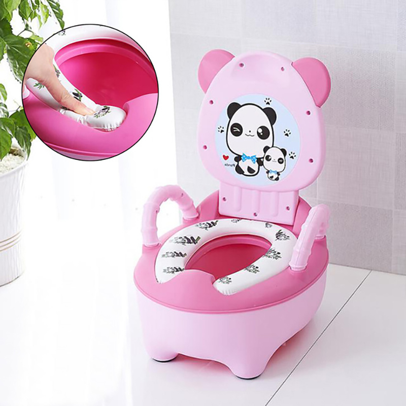 Seat Covers Potty Baby Toalett f￶r barn Urinaltr￤ning Girls Portable Bedpan Bekv￤m ryggst￶dkrukor 221101