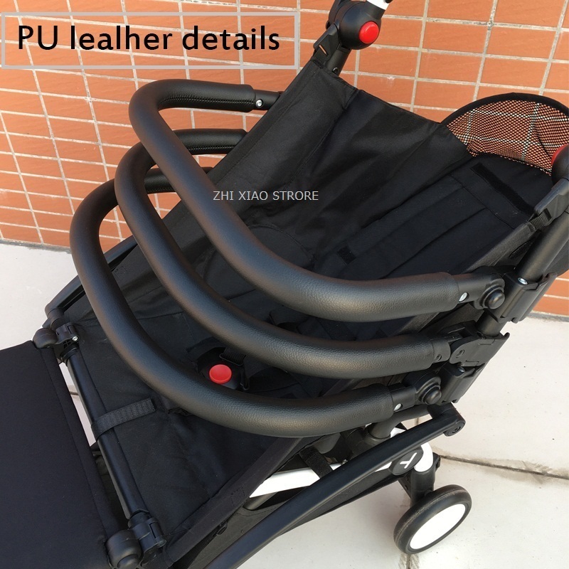 Stroller Parts Accessories Baby Leather Armrest and Extend Leg Rest Hle Protective Cover for Babyzen Yoyo2 Yoya YOYO 2 221101