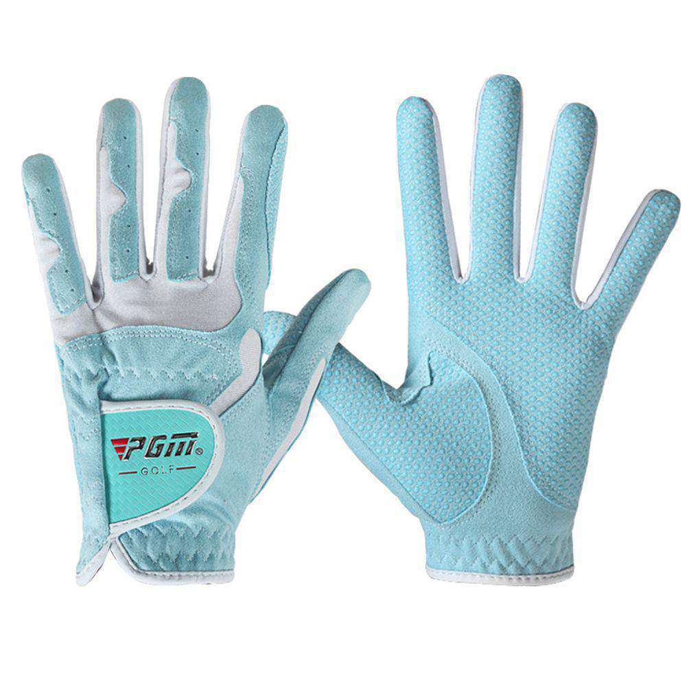 Sports Gloves Women's Golf Anti-slip Design Left and Right Hand Granules Microfiber Cloth Breathable Soft 221102