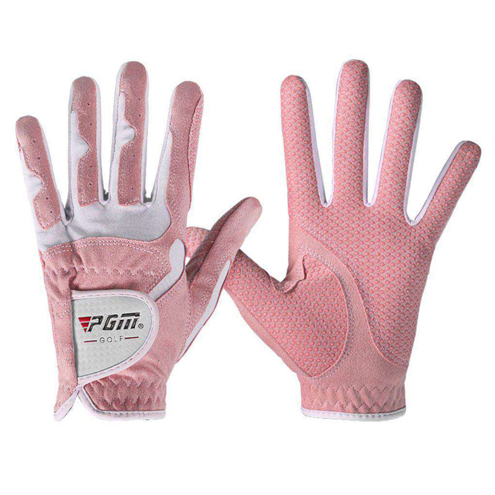 Sports Gloves Women's Golf Anti-slip Design Left and Right Hand Granules Microfiber Cloth Breathable Soft 221102