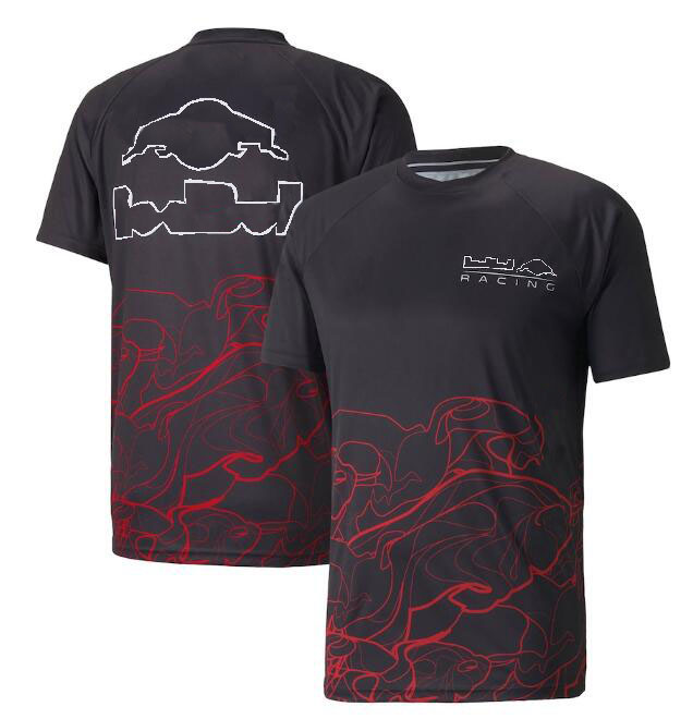 New Summer Formula 1 Racing T-shirt Round neck Short sleeve shirt Customized with the same style