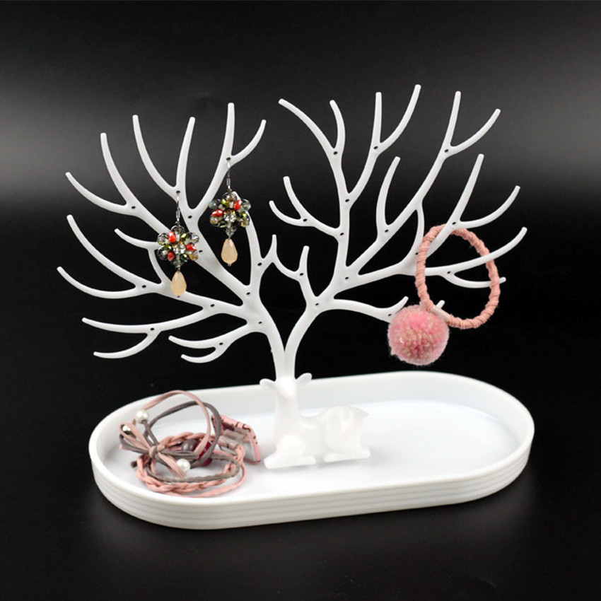 Advertising Display Plastic Jewelry Stand Ornaments Pendant Ring Earrings Hanging Creative Tree New Style 