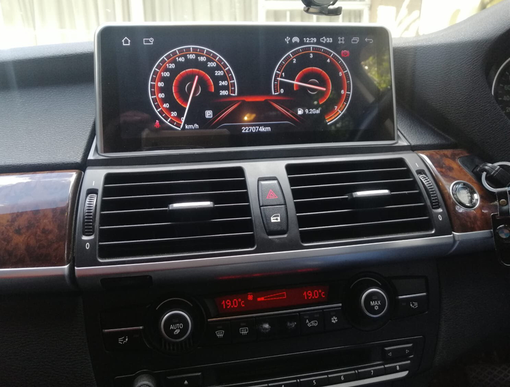 Qualcomm SN662 Android 12 bil DVD-spelare för BMW X5 E70 X6 E71 2007-2013 Original CCC CIC System Stereo Multimedia GPS Navigering Bluetooth WIFI CarPlay Android Auto