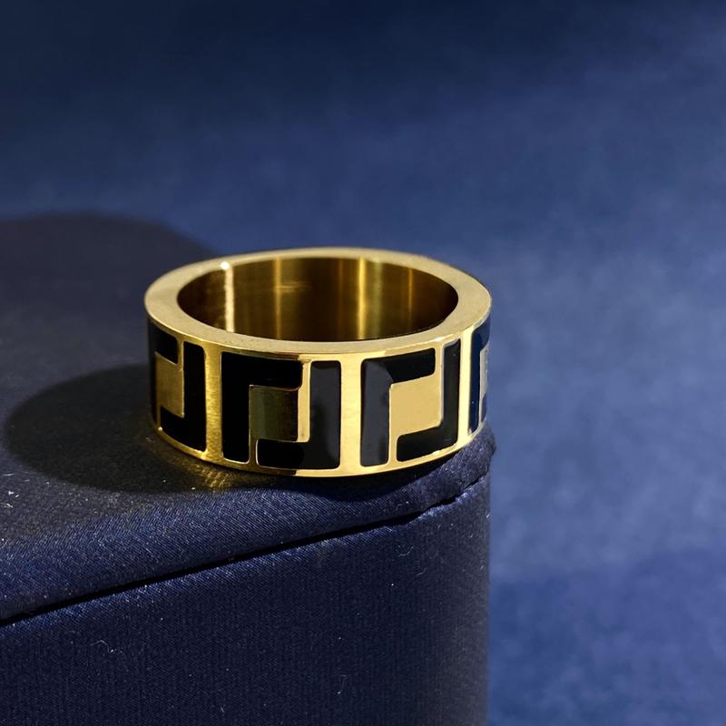 No Box Damen Luxus Designer Ring Tropfen Schwarz Weiß Öl Titan Stahl Paar Ringe2314